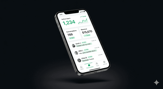 Wapai mobile dashboard